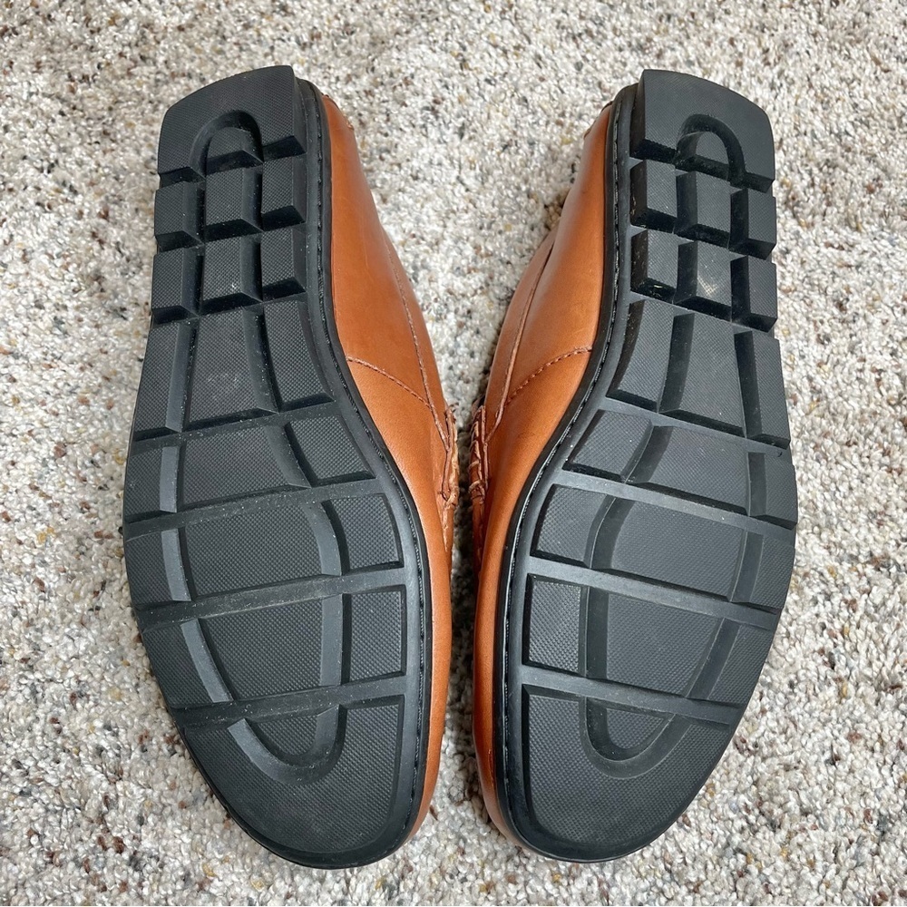 Coach Men’s Mott Varsity Drive Loafers Shoes Brown 7.5 FG1619 Designer Office - Picture 6 of 10